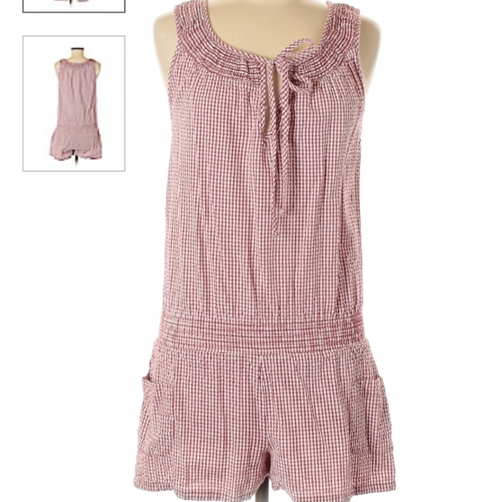 Red & White Mossimo Romper (SM)